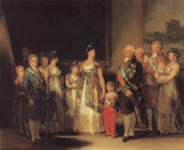 The Family of Charles IV, Francisco de goya y Lucientes